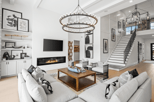 living room of home